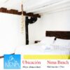 Hostal en Bau, Playa Blanca Baru, Alojamiento en baru, vehitours cartagena, Playa tranquila